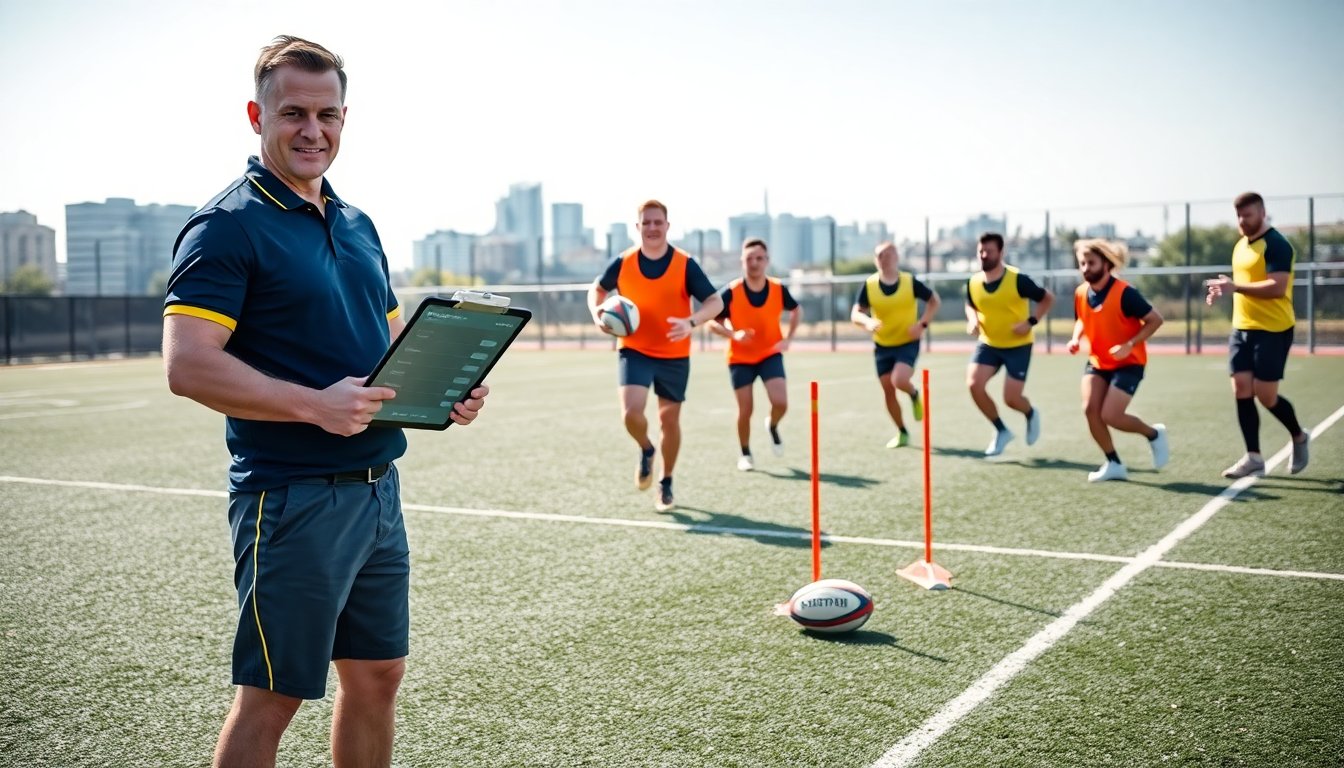 structured touch rugby training projectrethink